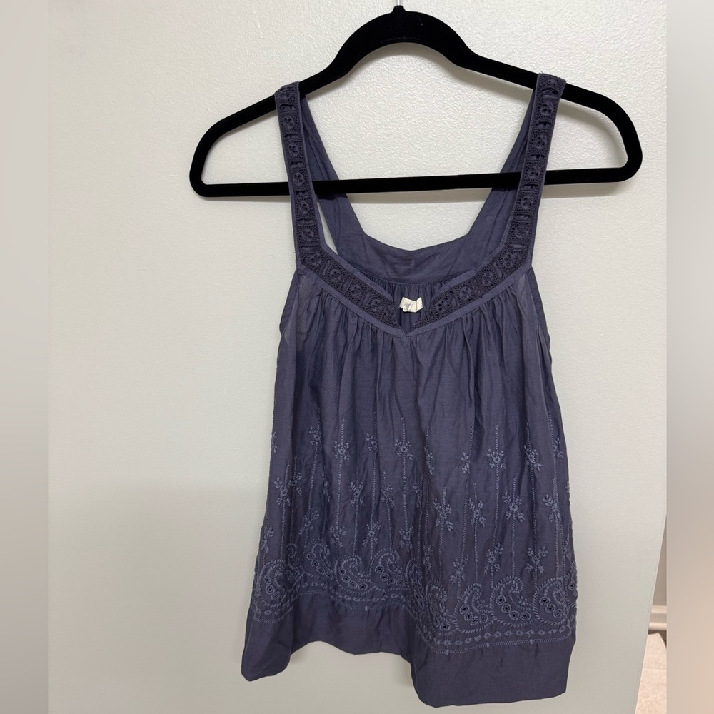 Aerie Lace Accent Top